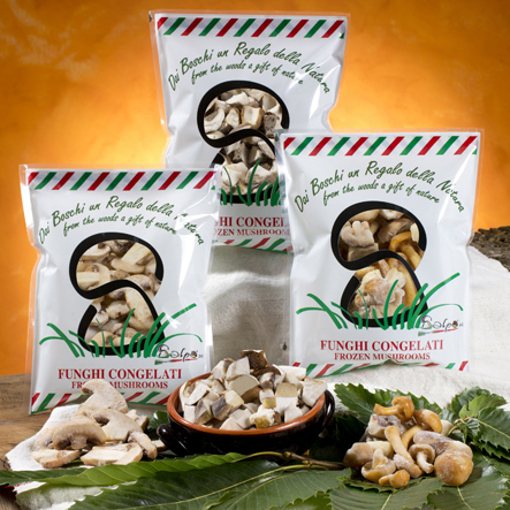 Picture of Frozen Mixed Porcini and Champignon Mushrooms