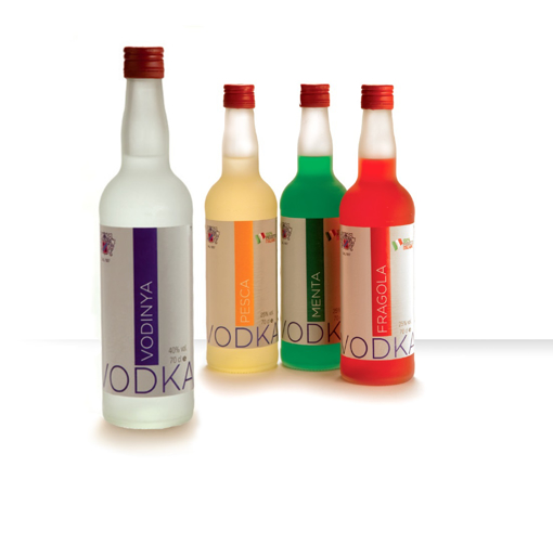 Picture of Vodka Dry and with Fruit Flavors