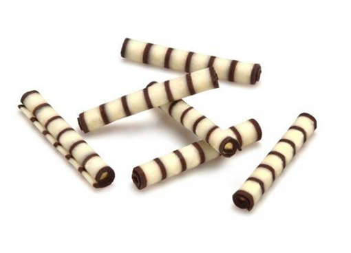 Decotube 10cm milk/white
