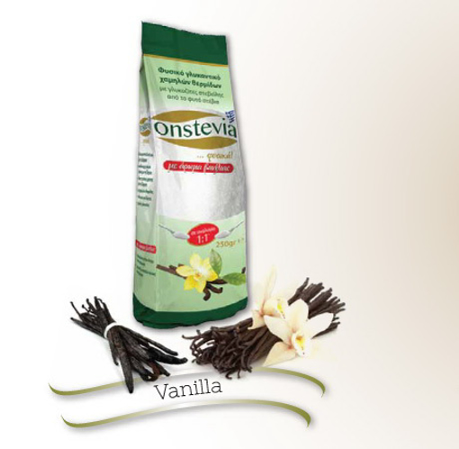 Natural Sweetener with vanilla flavour