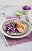 Gourmet ανθοί κολοκύθας σε tempura με robiola, γαρίδες και pecorino